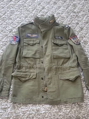 Ralph Lauren Polo Denim & Supply Olive Green Utility Jacket